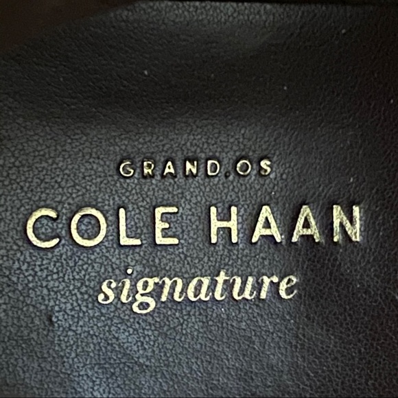 COLE HAAN Leather Ankle Bootie, Brown, 9 - Picture 13 of 16